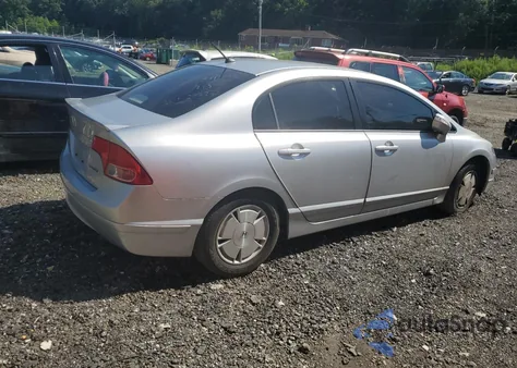2008 Honda Civic Hybrid from USA, damaged, VIN JHMFA36258S010023